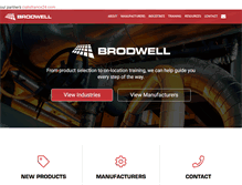 Tablet Screenshot of brodwell.com